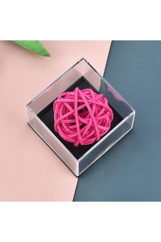 1 Adet Saklama Kutusu Kapakları Taş Ekran Para Temizle Konteyner Numune Mineral Kutusu Şeffaf