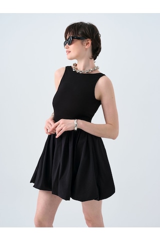 LOFT Regular Fit Kadın Elbise Siyah