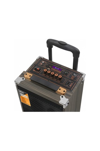 Hepu Hp-903 Partybox Bluetooth Hoparlör 8 Woofer 40w Güç 1 Kablosuz Mikrofon Kumanda