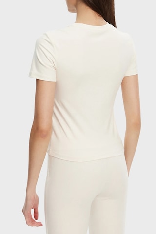 Guess Bayan T Shirt V5rı10 Kcd02 G6k5 Ekru Ekru