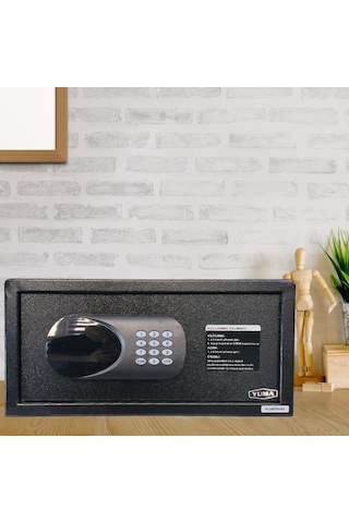Yuma Ym-802-m Elektronik Şifreli Ve Anahtarlı Çelik Kasa