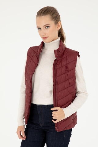 U.s. Polo Assn. Kadın Bordo Yelek Dokuma 50292675-vr014 Bordo