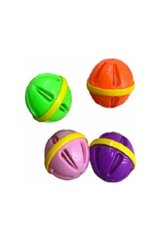 Tineke Çıngıraklı Kedi Oyun Topu Renkli 6.5 CM