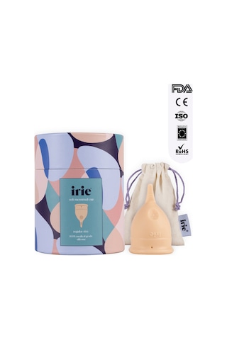 Irie Adet Kabı Regl Kabı Menstrüel Kap Menstrual Cup [[Regular Nude]]