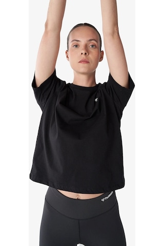Hummel Hmlt-ic İcona Regular Kadın Siyah T-shirt 911867-2001 Siyah