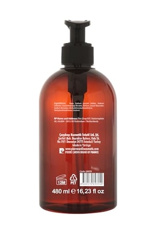 Pierre Cardin Liquid Hand Wash 480 Ml Forest Fruits - Sıvı Sabun - Orman Meyveleri