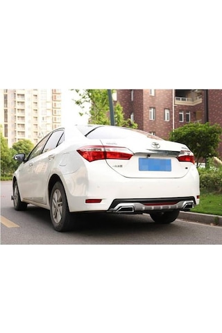 Toyota Corolla Uyumlu Difüzör 2013-2018 Amg Difizör