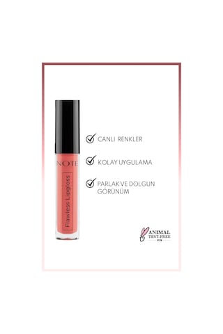 Flawless Lipgloss Nemlendirici Dudak Parlatıcısı - 06 Tasty Candy - Pembe