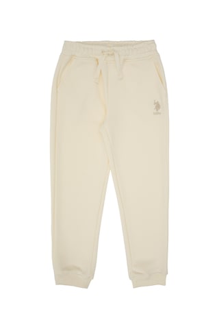 U.S. Polo Assn. Kız Çocuk Krem Jogger Eşofman Altı 50314941-VR256