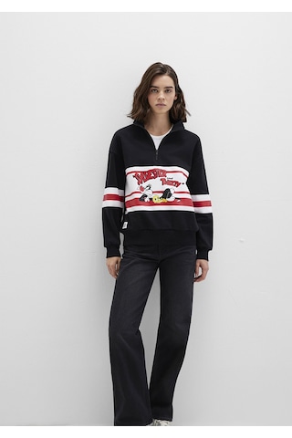 Mavi - Siyah Sweatshirt 1s10472-900 Siyah