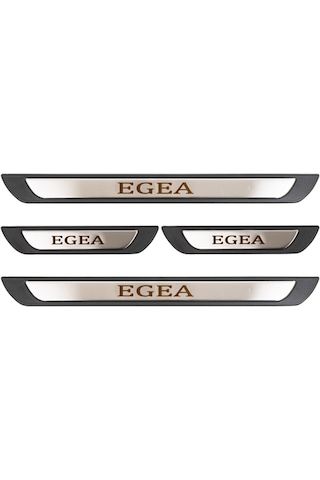 Fiat Egea Uyumlu Kapı Eşiği Krom Abs 4 Parça