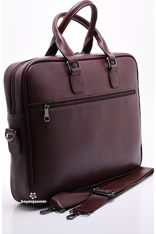 Bordo Laptop & Evrak Çantası Bordo