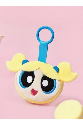 Karakterli Peluş Anahtarlık, Askılı Çanta Süsü Ve Mini Figür Cüzdanı Mavi