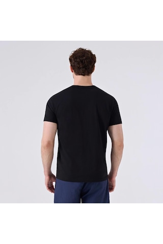 Ellesse 6sm5025-bk Bisiklet Yaka Erkek T-shirt - Siyah