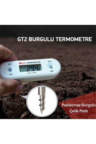 Tfa 30.1056.02 'gt2' Burgulu Vida Termometre