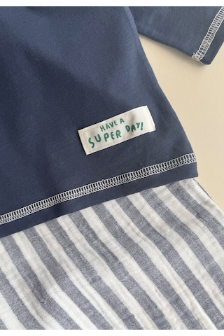 Cigit Oversize Pantolon Takım 2-10 Yaş Lacivert