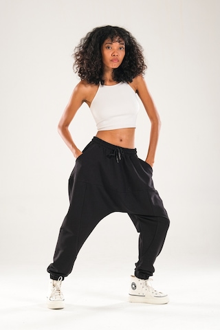 Cocopelli Siyah Harem Jogger Pantolon Coc1143 Siyah