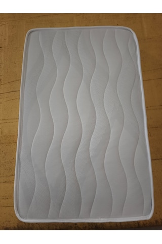 Tam Ortopedik Sünger Yatak 12 Cm Tek Kişilik Bebek Yatak Model:beyaz3131 70 x 120 CM