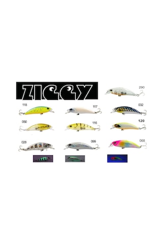 Fujin Ziggy 50Mm Lrf Maket Balık 120 Nacre Lemon