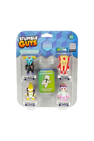 Stumble Guys Mythic Figures 5pack Collectible Blister Set 1