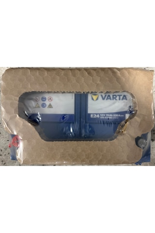 Varta / E24 70 Amper Ters Kutup Akü 2024 Tarihli