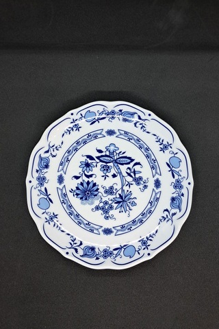 Graff Von Henneberg Saman Desen Duble Vintage Kahve Fincanı 3 Parça 180 Ml Mavi