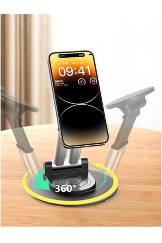 Sunix 360 Dönebilen Katlanabilir Mıkantıslı Telefon Ve Tablet Standı Stand-19