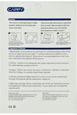 Nettech Samsung Galaxy Tab S10 Fe Plus Uyumlu Ön Koruma Cam Ekran Koruyucu - Şeffaf