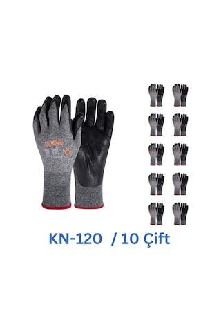 Kn-120 1/2 Köpük Nitril Hassas Eldiven - 10 Çift