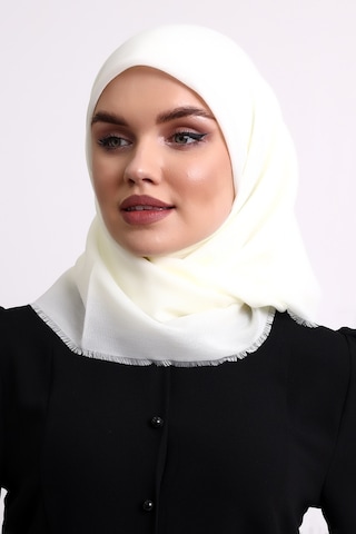 Pamuklu Pano Düz Desensiz Örtü Krem