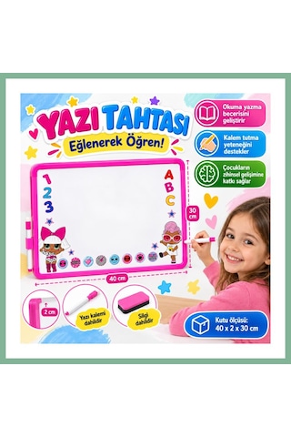 Bşkvirgo 7589 El Tipi Yazı Tahtası Çıtalı Bsk2026 Çok Renkli