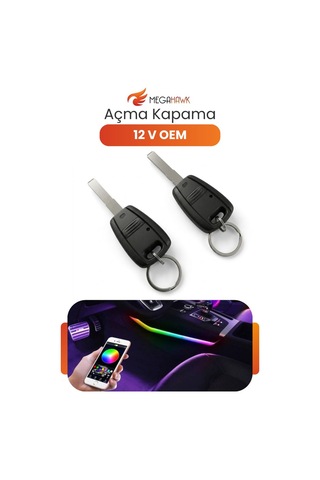 12v Uzaktan Kumandalı Açma Kapama Modülü Universal Araç Kontrol Sistemi Seti T-178
