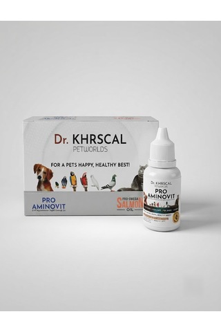 Evcil Hayvan Vitamin Ve Bakım Seti - Pro Aminovit 50 Ml & Somon Yağı 50 Ml