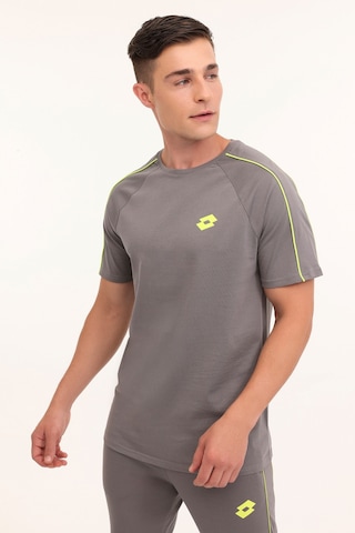 Lotto M-yınkas T-sh 4pr Antrasit Erkek Kısa Kol T-shirt Gri