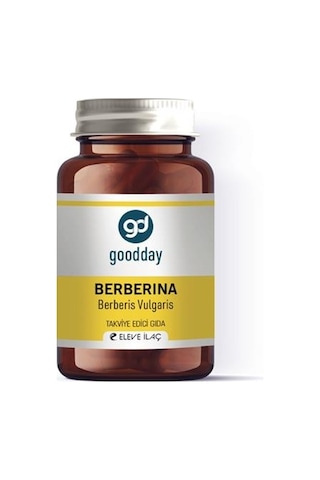 Goodday Berberina Kapsül 60 Kapsül Takviye Edici Gıda