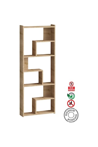 Decormet Megg Kitaplık Dec0054 Çok Renkli