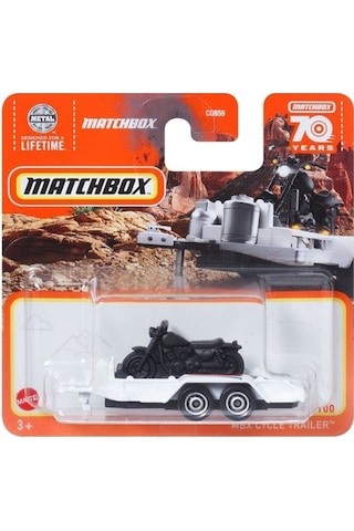 Matchbox 1:64 Tekli Arabalar Mbx Cycle Trailer C0859-HLD27