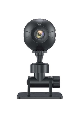 Ulzyvf Kızılötesi Gece Görüşlü Wifi Spor Kamera, App Kontrollü Taşınabilir Aksiyon Kamerası Siyah Siyah