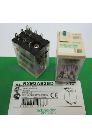 RXM3AB2BD 24VDC 3 KONTAK MY3 RÖLE