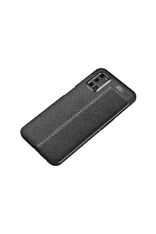 Oppo A52 Kılıf Zore Niss Silikon Kapak Siyah