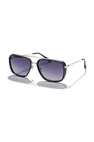 Hermod Rc159s-001-56 Polarize Unisex Güneş Gözlüğü Altın