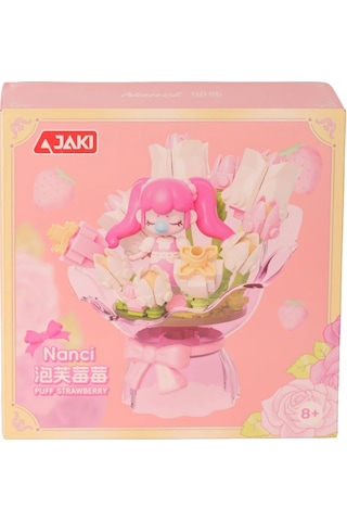 Hk121 Jaki Çiçek Buketi 187 Parça Block Oyuncak