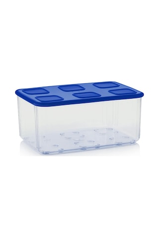 Tupperware Şeffaf Kap 2.53L Lacivert