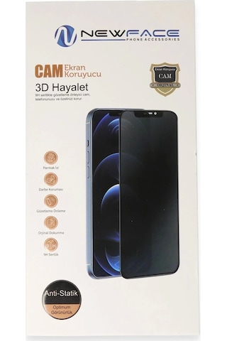 Vivo Y36 3d Antistatik Hayalet Cam Ekran Koruyucu