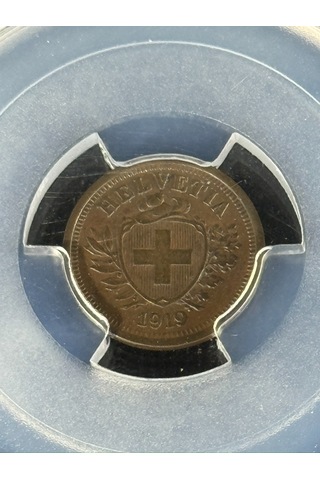 Pcgs Au58 1919 B İsviçre 1rap Sertifikalı Nfc Çipli Özel Koleksiyon Parası
