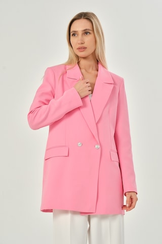 Oversize Dokuma Blazer Ceket 001