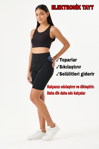Swaro Elektronik Tayt Sıyah