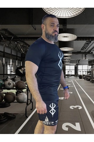 Kvk Berserk Rashguard Spor Tişört Uzun Kollu 227679733 Siyah