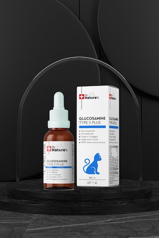 Kedi Eklem Damlası 50 Ml Sıvı Glukozamin, Kolajen Ve Msm İçeren Destek