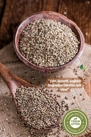 Yörem Afyon Zihin Ve Omega'nın Sırrı Saf Kavrulmuş Tuzsuz Çedene Tohumu, Kınnap 110gr.